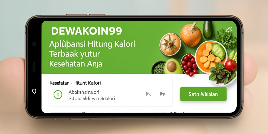 Antarmuka DEWAKOIN99 menampilkan fitur Hitung Kalori dengan jelas dan informatif.